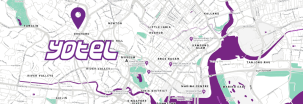 YOTEL Singapura - YOTEL London Shoreditch - Peta yang menunjukkan lokasi YOTEL Singapura di Orchard Road, Singapura