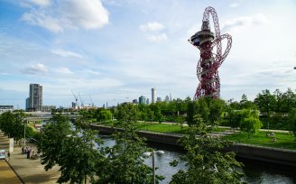 View of Queen Elizabeth Olympic Park